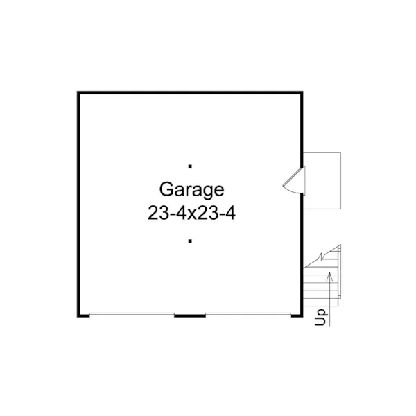 Building Plans First Floor - Kalinda Garage Apartment 002D-7528 | House Plans and More