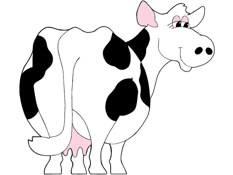 Cute cow yard art pattern is perfect all year long in your country style backyard