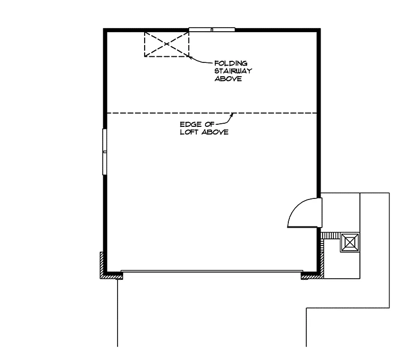Building Plans First Floor - Keena Salt Box Garage 009D-6008 | House Plans and More