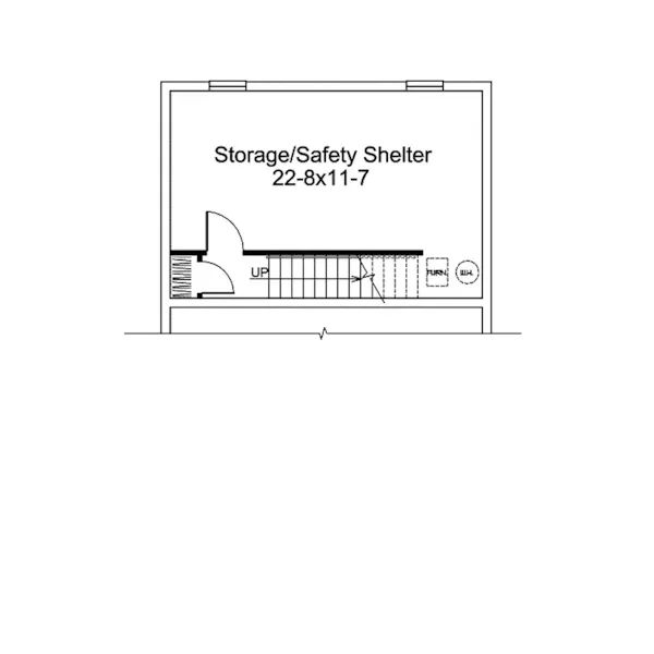 Building Plans Lower Level Floor - Sabina Garage With Shop 009D-7523 | House Plans and More