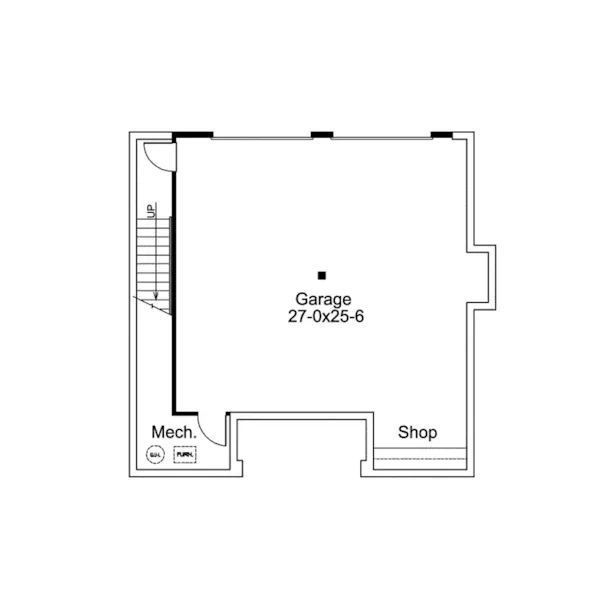 Building Plans First Floor - Laronda Game Room / Sports Bar 009D-7533 | House Plans and More