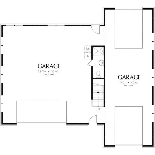 Arts & Crafts House Plan First Floor -  012D-6008 | House Plans and More