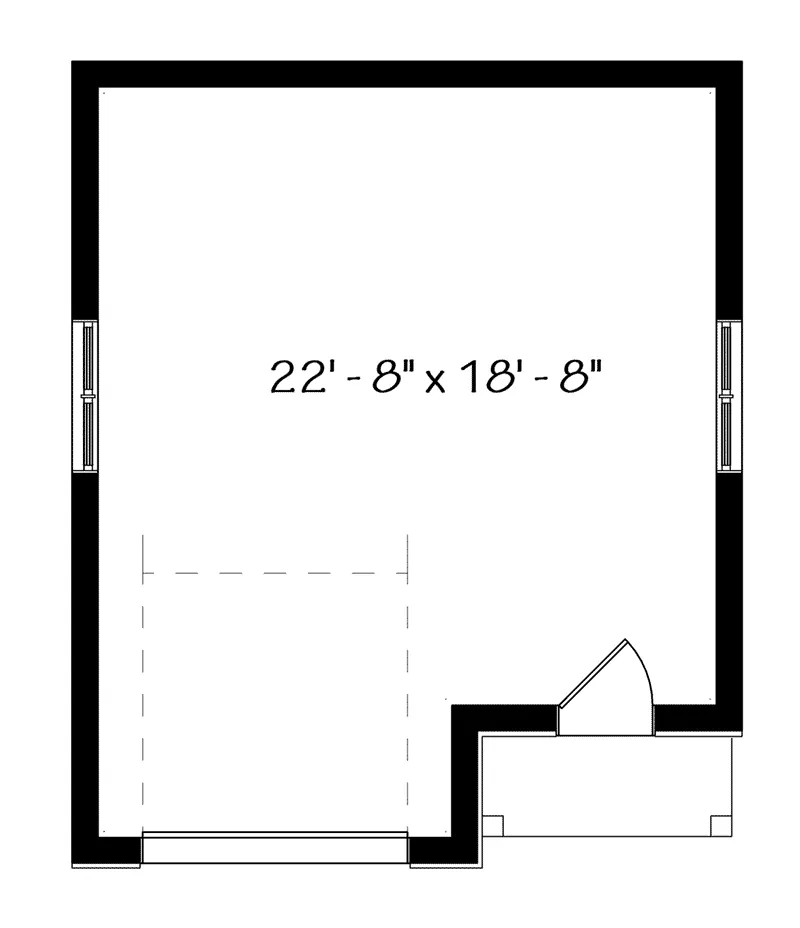 Building Plans First Floor - Passatt 2-Car Garage 032D-0973 | House Plans and More
