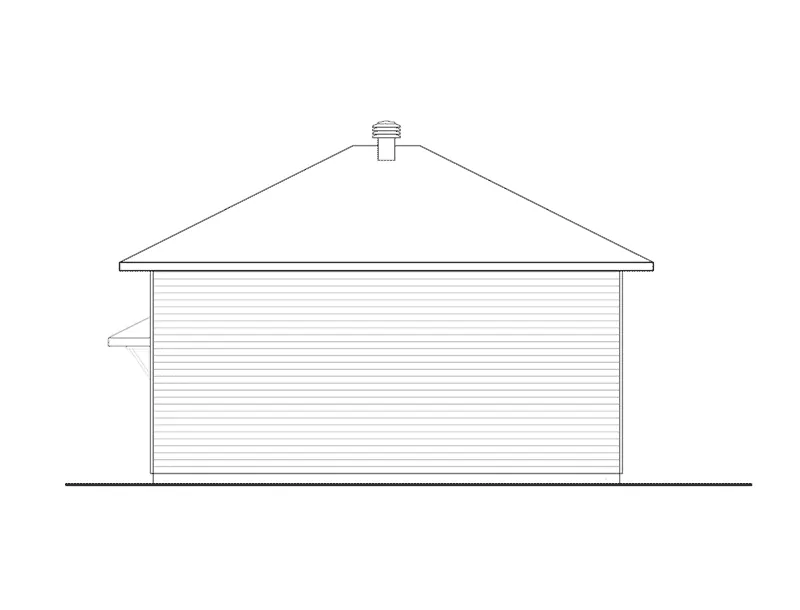 Building Plans Rear Elevation - Toureg 032D-0974 | House Plans and More