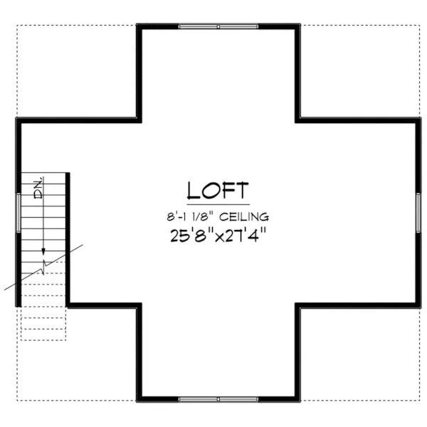 Building Plans Second Floor -  051D-0917 | House Plans and More