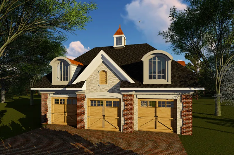 Building Plans Front of Home -  051D-0918 | House Plans and More