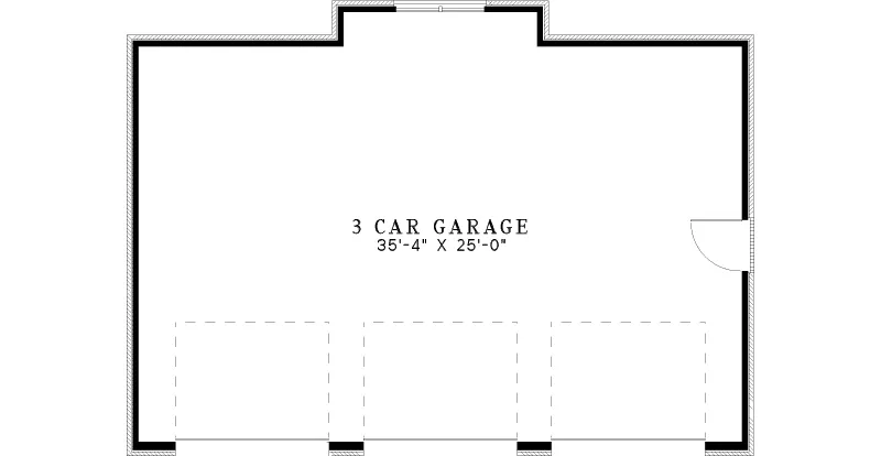 Building Plans First Floor - Jason European Style Garage 055D-1034 | House Plans and More