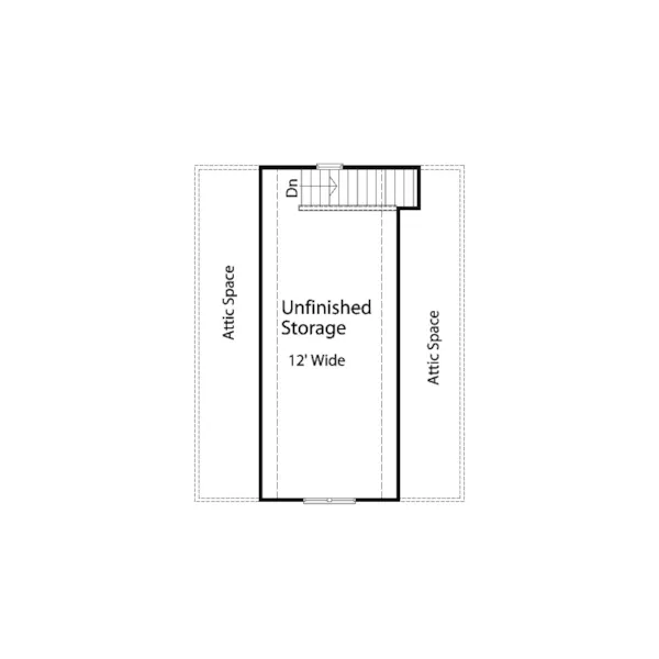 Building Plans Second Floor - Keryn Two-Car Garage  059D-6011 | House Plans and More