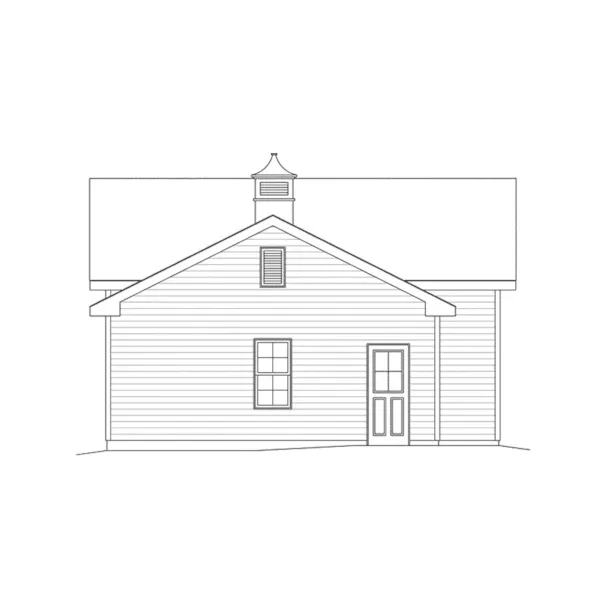 Building Plans Left Elevation -  059D-6067 | House Plans and More