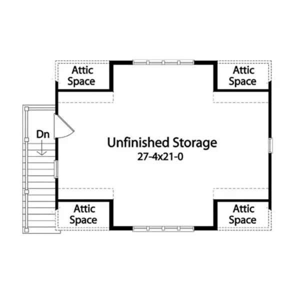 Building Plans Second Floor -  059D-6070 | House Plans and More