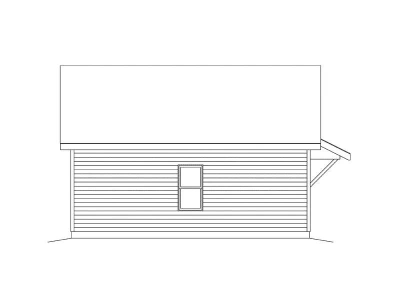 Building Plans Left Elevation -  059D-6072 | House Plans and More