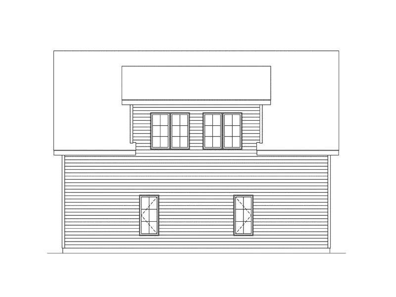Building Plans Rear Elevation -  059D-6080 | House Plans and More