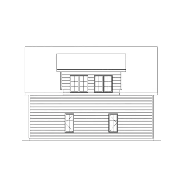 Building Plans Rear Elevation -  059D-6080 | House Plans and More