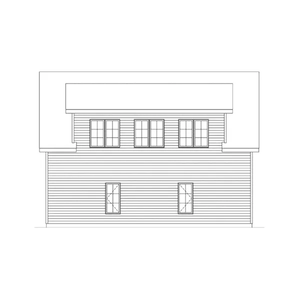 Building Plans Rear Elevation - Check the House 059D-6081 | House Plans and More