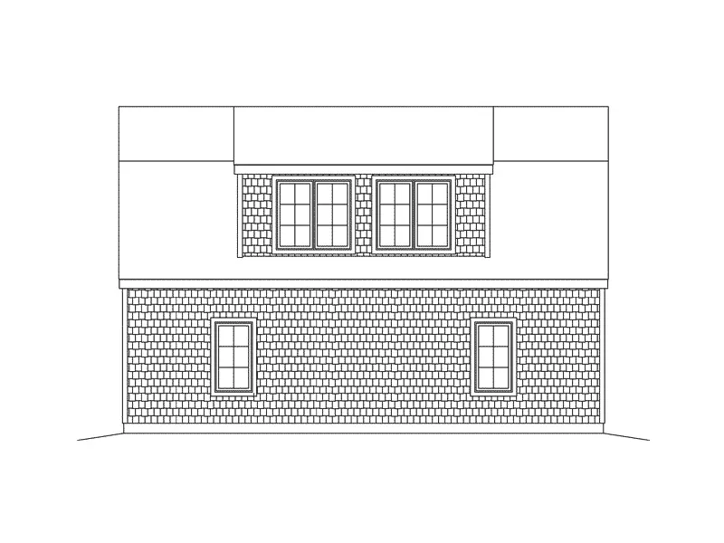Building Plans Rear Elevation -  059D-6084 | House Plans and More