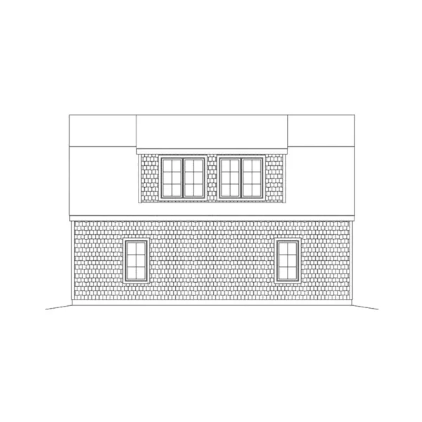 Building Plans Rear Elevation -  059D-6084 | House Plans and More