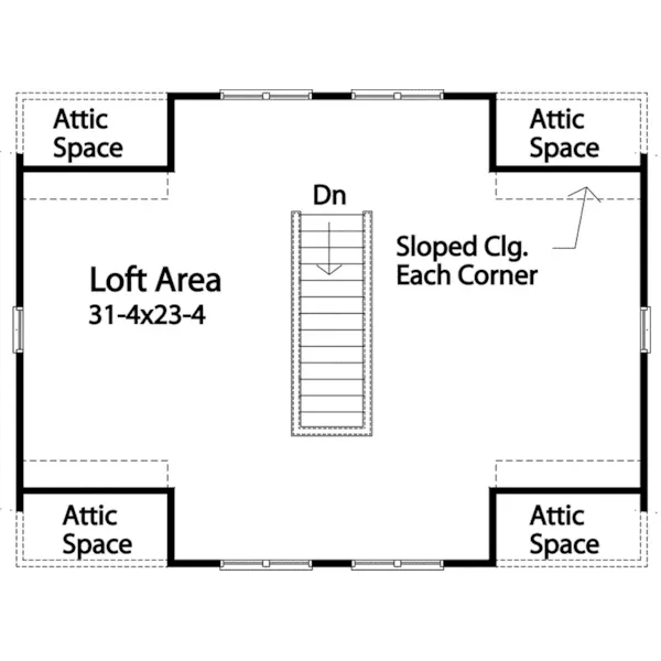 Building Plans Second Floor -  059D-6085 | House Plans and More