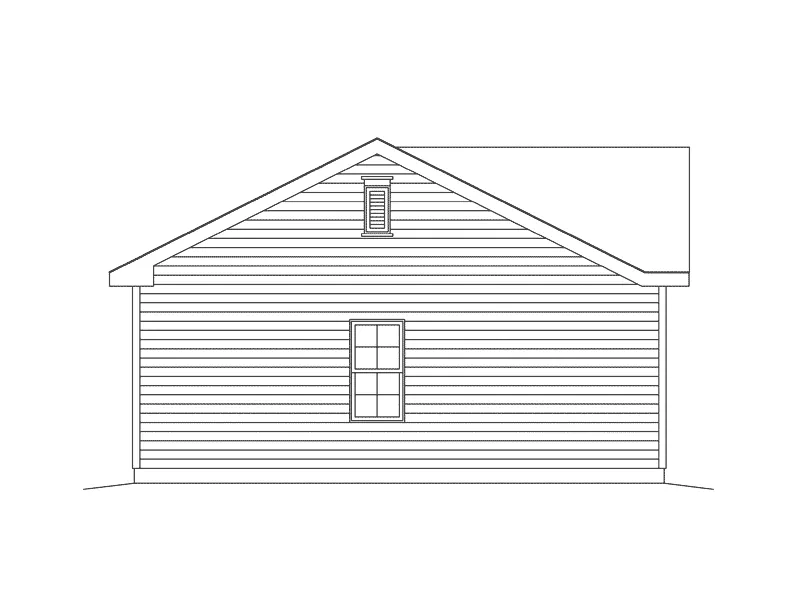 Building Plans Left Elevation -  059D-6087 | House Plans and More