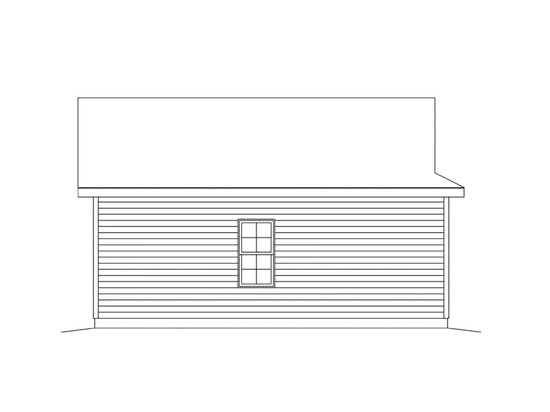 Building Plans Left Elevation -  059D-6089 | House Plans and More