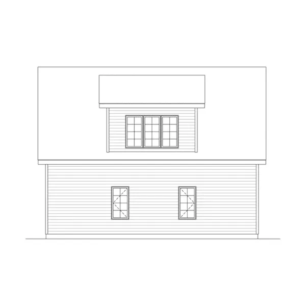 Building Plans Rear Elevation -  059D-6099 | House Plans and More