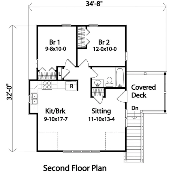 Building Plans Second Floor -  059D-7521 | House Plans and More