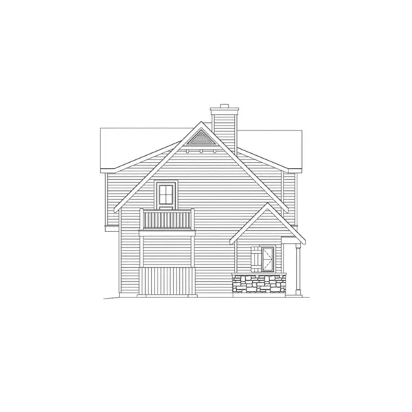 Building Plans Left Elevation - 059D-7524 | House Plans and More