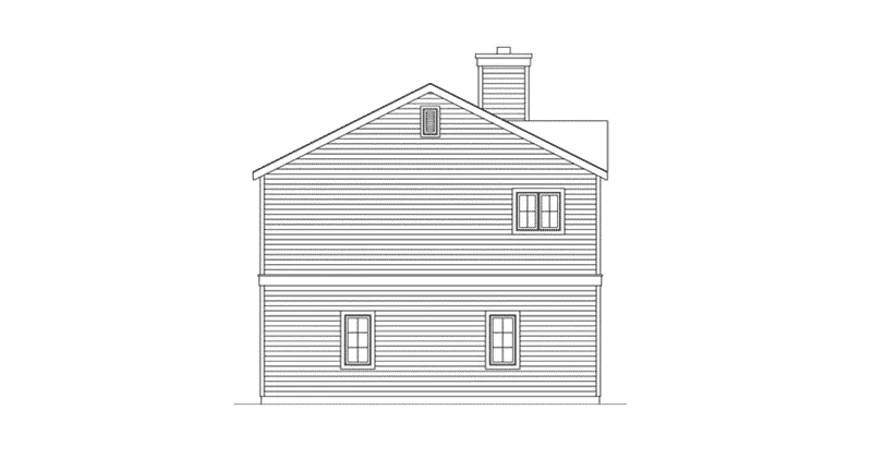 Building Plans Left Elevation - 059D-7527 | House Plans and More