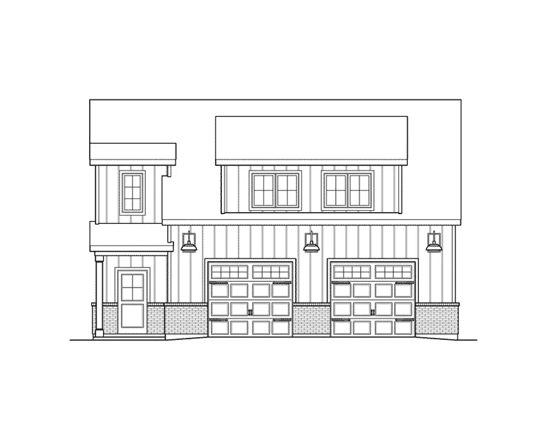 Farmhouse Plan Front Elevation - 059D-7528 | House Plans and More