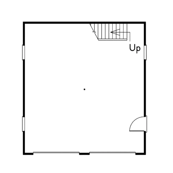 Building Plans First Floor - Keilani Garage With Loft 064D-6000 | House Plans and More