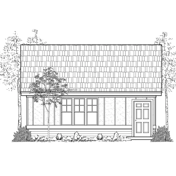 Building Plans Front of Home - 075D-6003 | House Plans and More