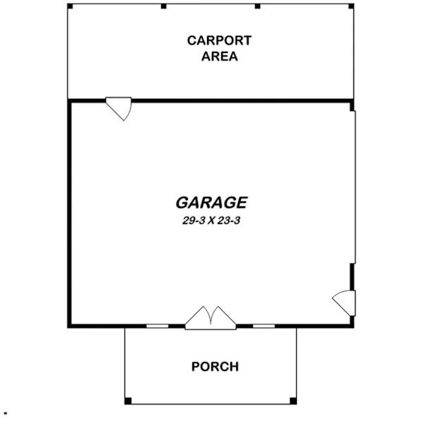 Building Plans First Floor - 075D-6006 | House Plans and More