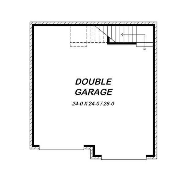 Tudor House Plan First Floor -  075D-7505 | House Plans and More