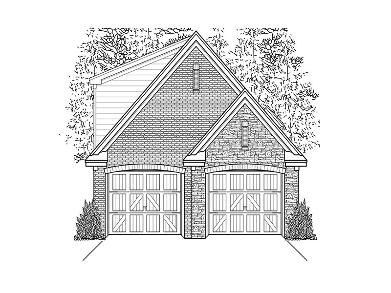 European House Plan Front of Home -  075D-7505 | House Plans and More