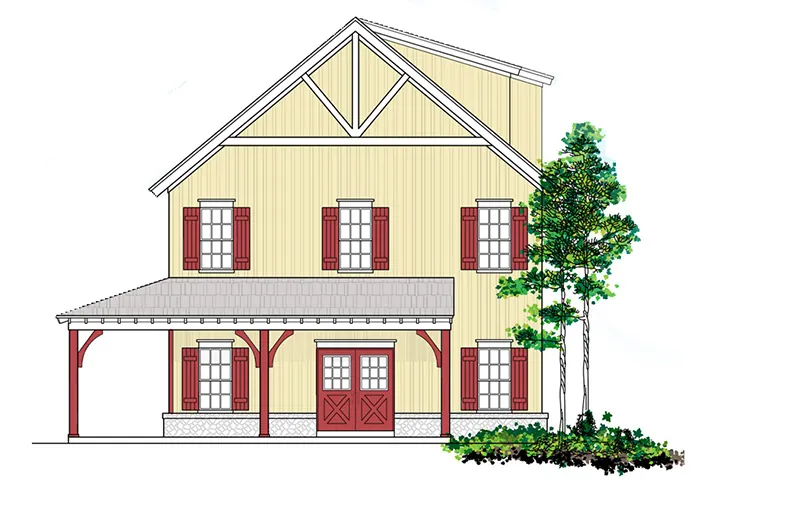 Cabin & Cottage House Plan Garage Photo -  075D-7511 | House Plans and More