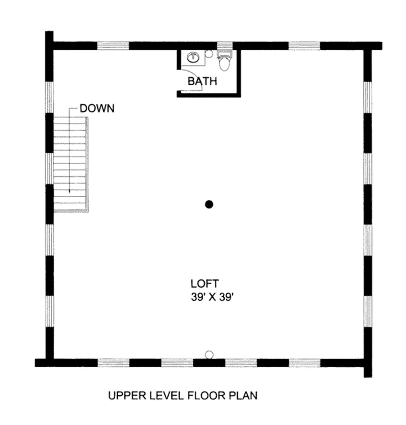 Building Plans Second Floor -  088D-0406 | House Plans and More