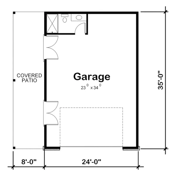 Building Plans First Floor -  098D-6001 | House Plans and More