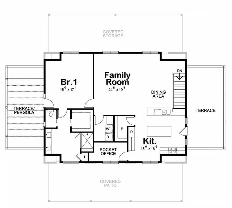 European House Plan Second Floor - 098D-7504 | House Plans and More