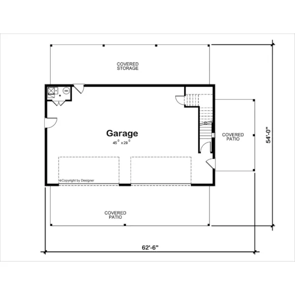 Modern Farmhouse Plan First Floor - 098D-7505 | House Plans and More