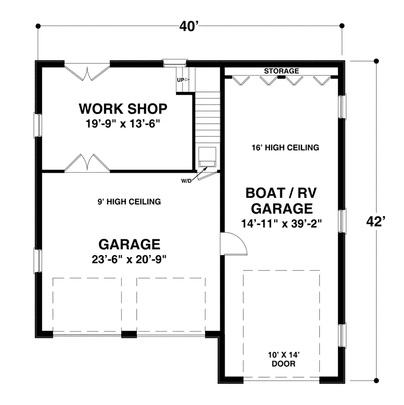 Building Plans First Floor - 108D-7510 | House Plans and More