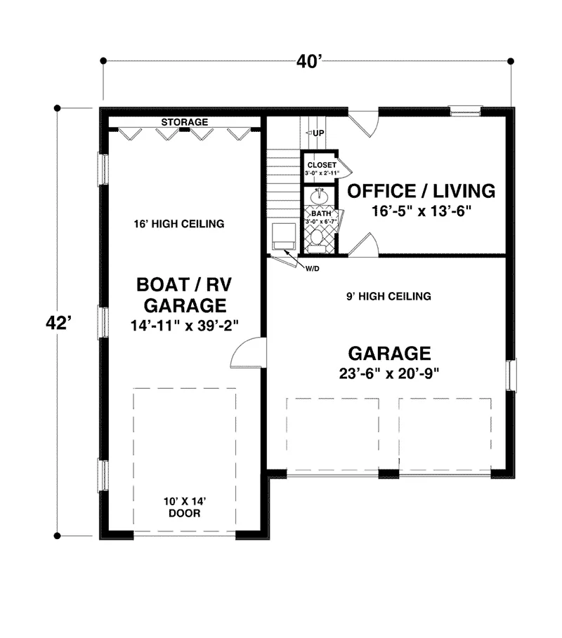 Building Plans First Floor - 108D-7511 | House Plans and More