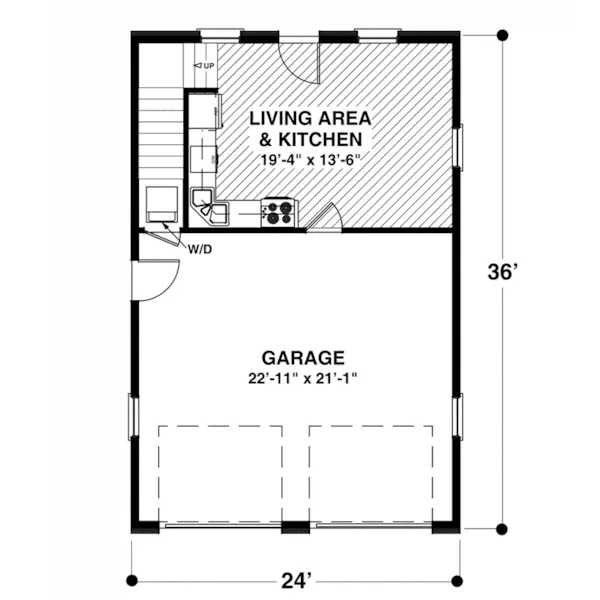 Building Plans First Floor - 108D-7512 | House Plans and More