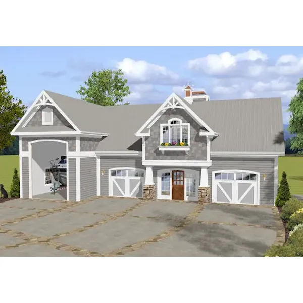 Building Plans Front of Home - 108D-7513 | House Plans and More