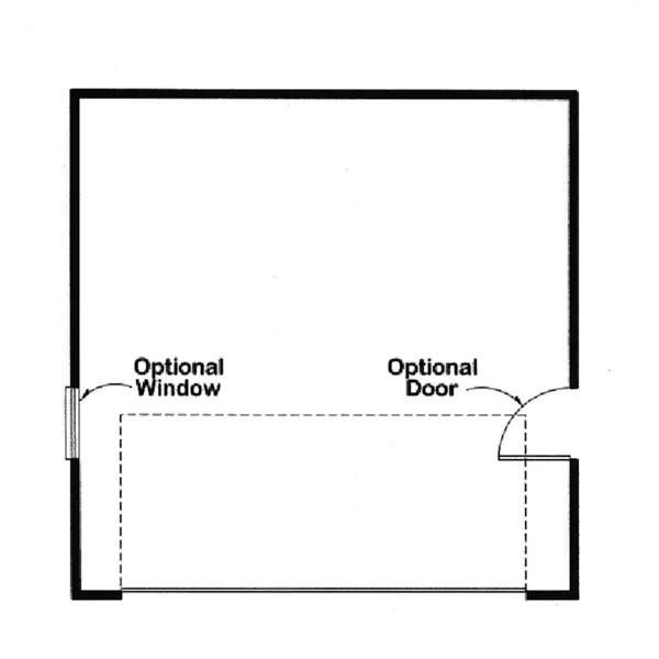 Building Plans First Floor - Beverly Two-Car Garage  109D-6008 | House Plans and More