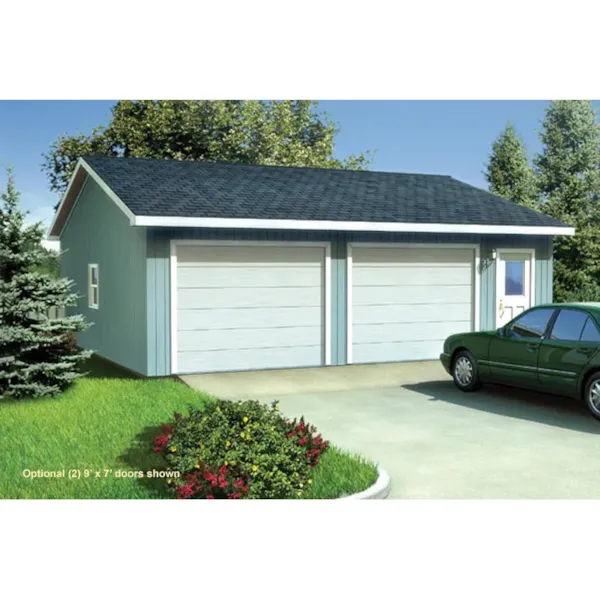 Building Plans Front of Home - Grovena Traditional Garage 109D-6014 | House Plans and More