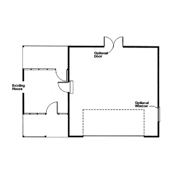 Building Plans First Floor - Kamilah Two-Car Garage  109D-6016 | House Plans and More