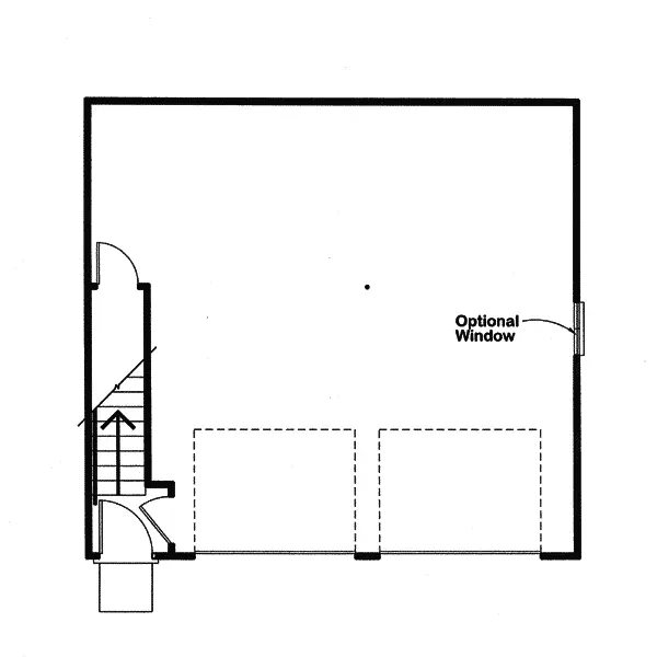 Building Plans First Floor - Kallista Apartment Garage 109D-6018 | House Plans and More