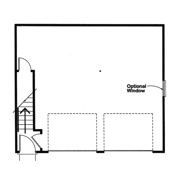 Building Plans First Floor - Mahala Apartment Garage 109D-6019 | House Plans and More