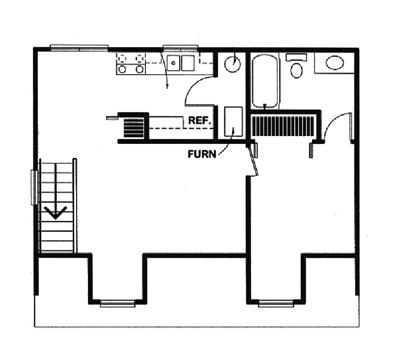 Building Plans Second Floor - Mahala Apartment Garage 109D-6019 | House Plans and More