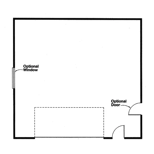 Building Plans First Floor - Lacacia Two-Car Garage  109D-6020 | House Plans and More