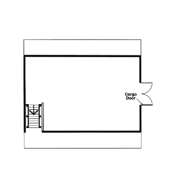 Building Plans Second Floor - Keisha Two-Car Garage 109D-6021 | House Plans and More